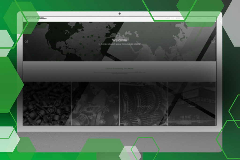 THE NEW ACUMENT GLOBAL TECHNOLOGIES WEBSITE